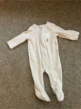 Ribbed Footed with Hot Air Balloon Patch